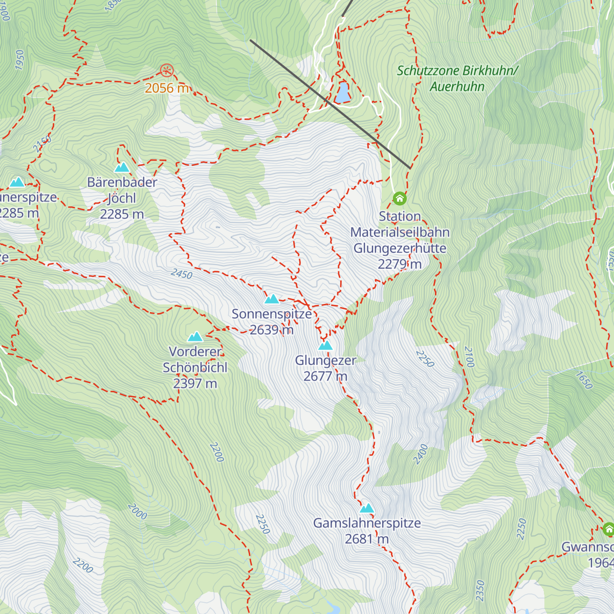 Glungezerhütte map