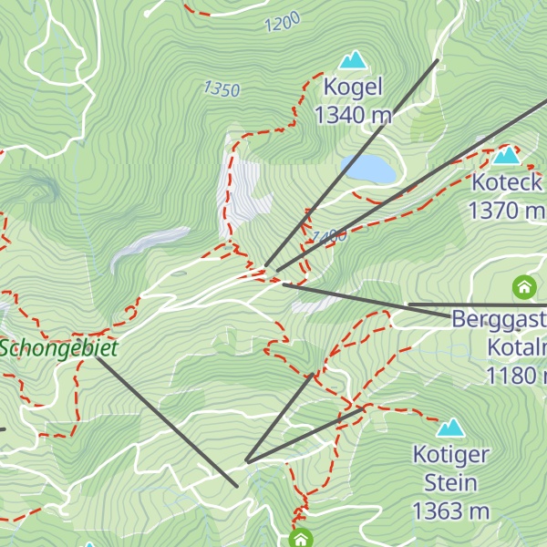 Map of Panoramarestaurant Brauneck