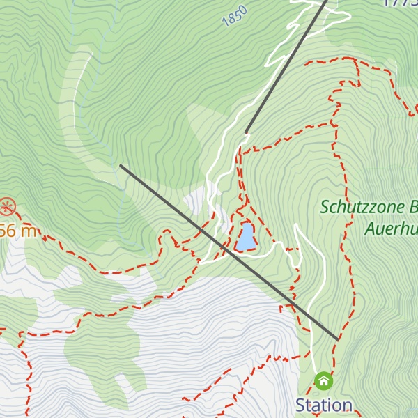 Map of Tulfein Alm