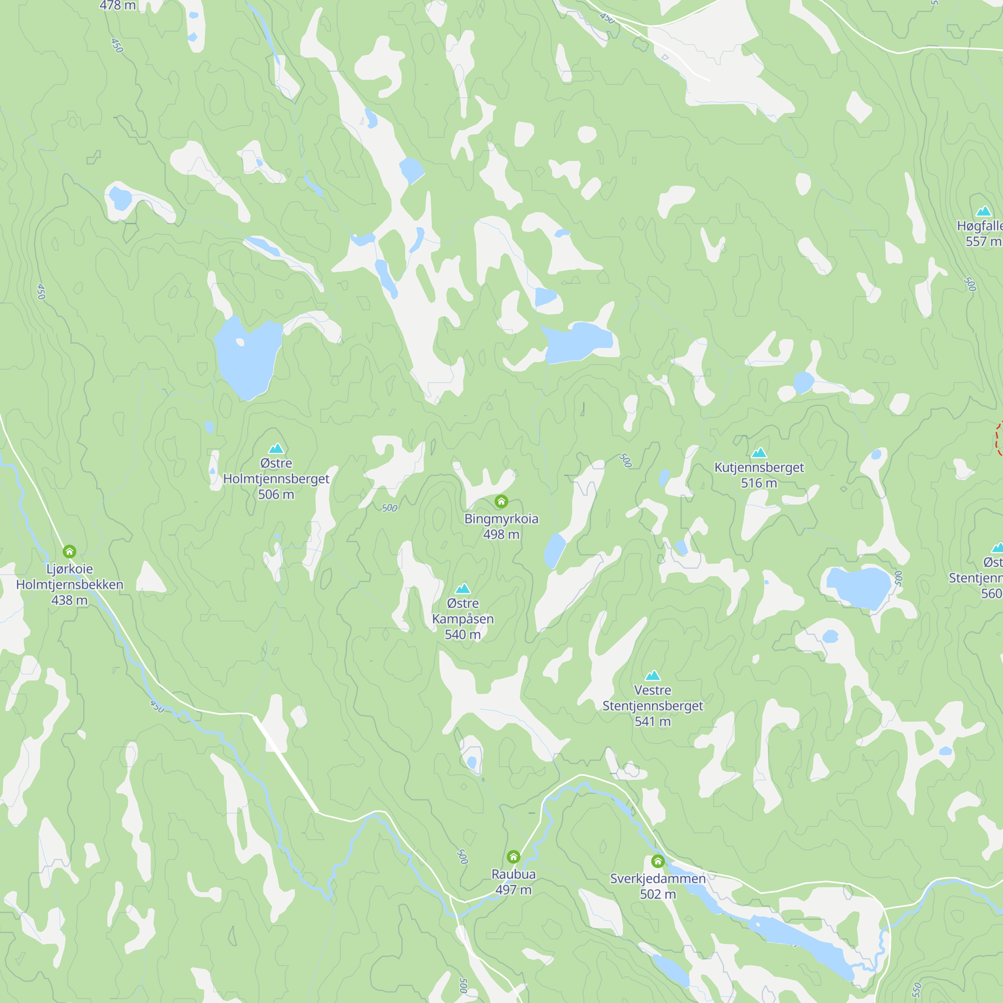 Bingmyrkoia map