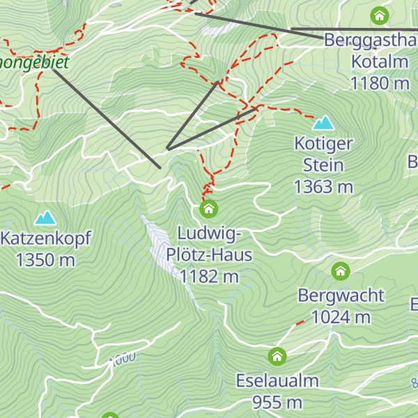 Map of Ludwig-Plötz-Haus