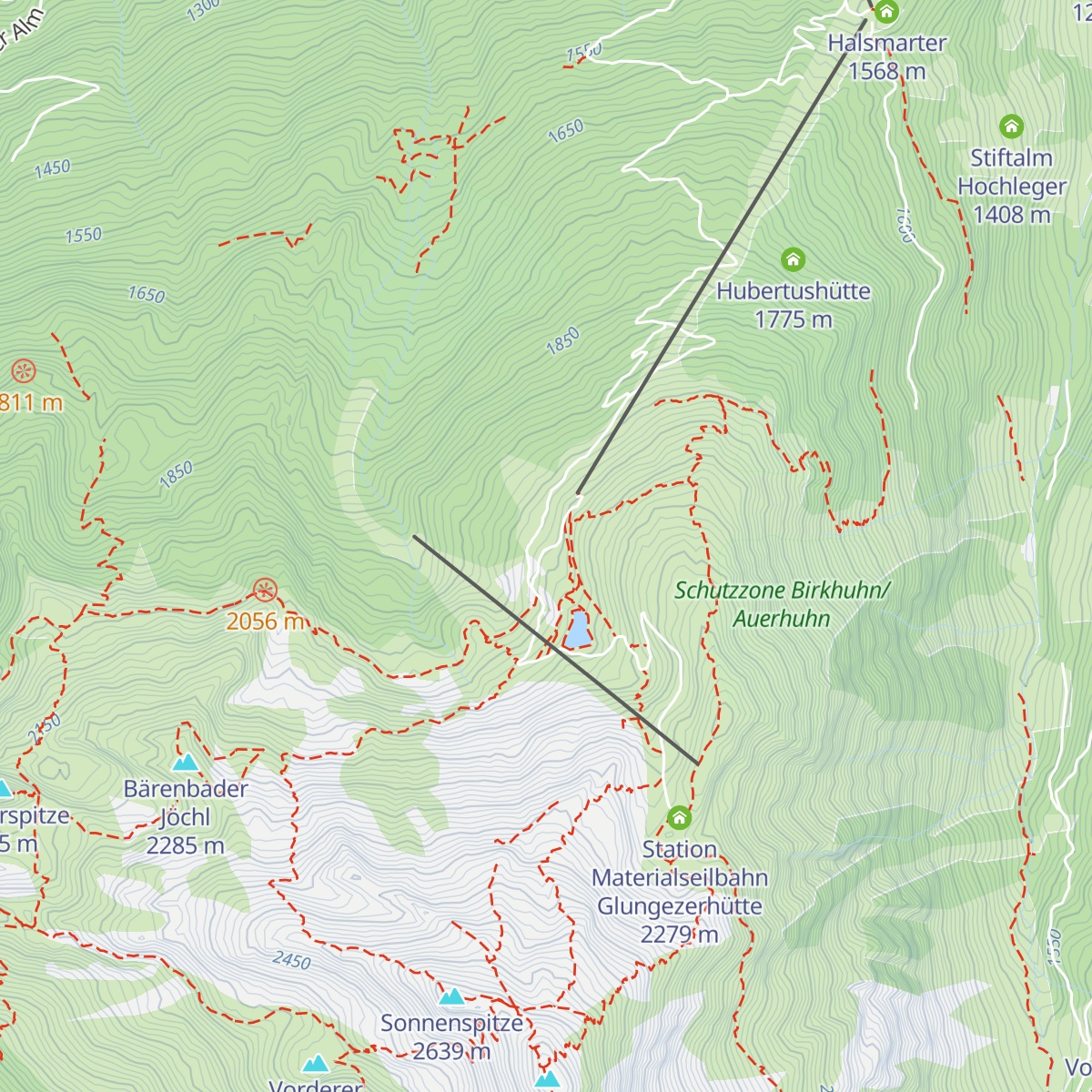 Bergrettungshütte map