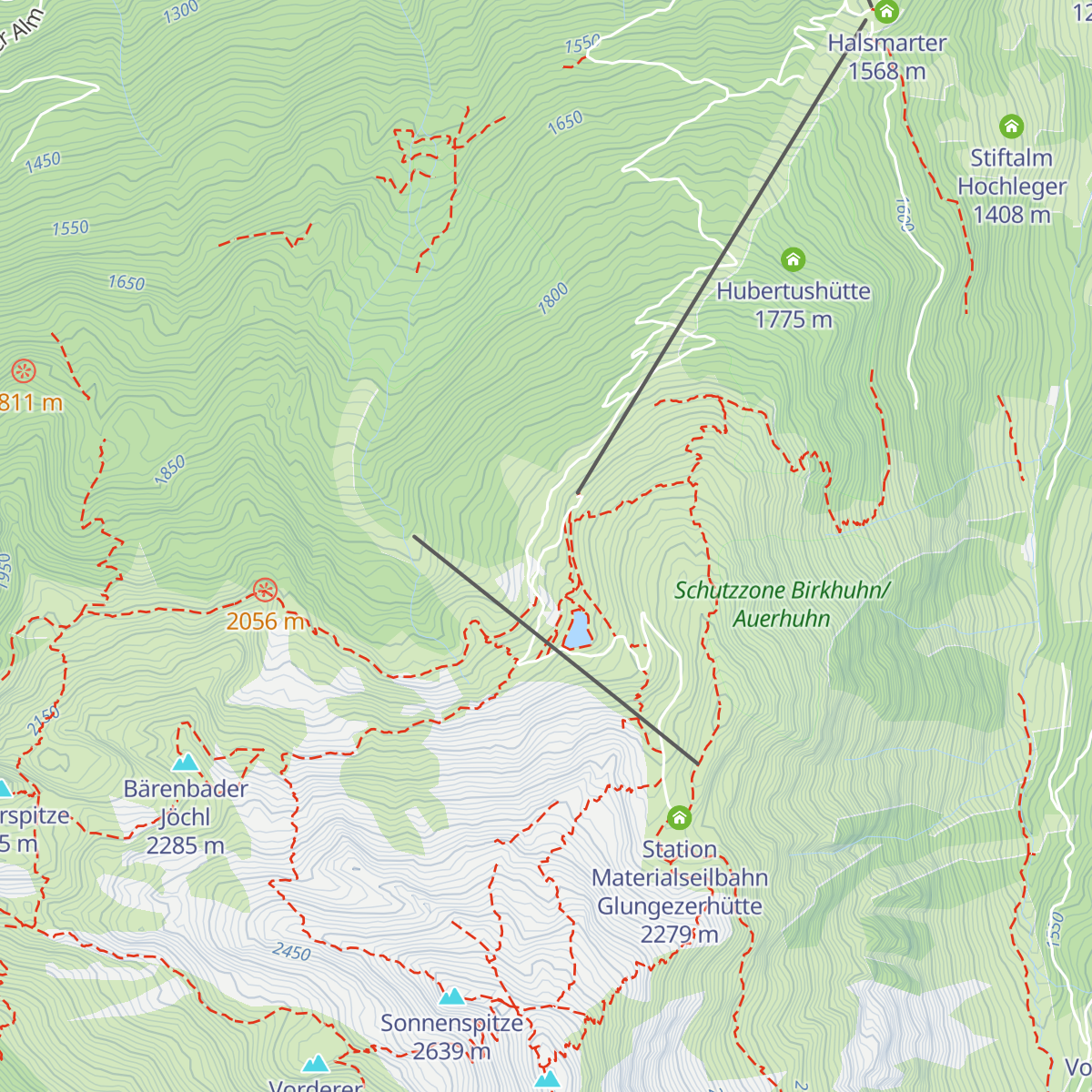 Bergrettungshütte map