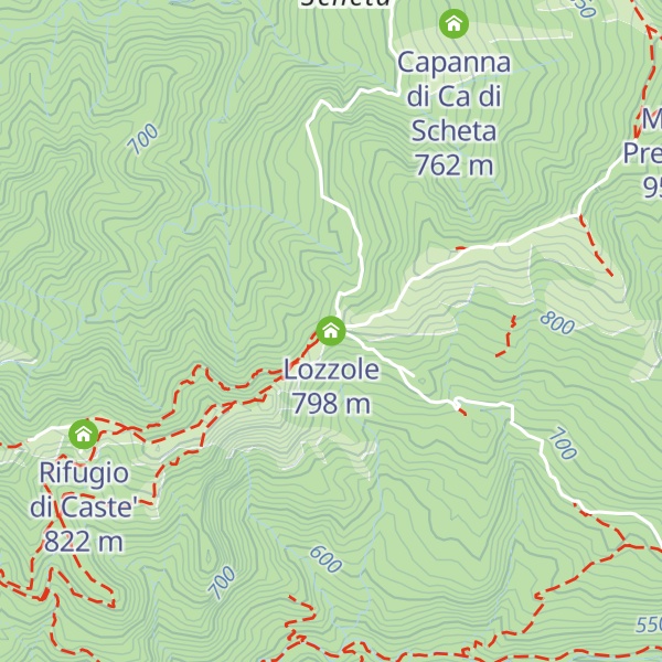 Map of Lozzole
