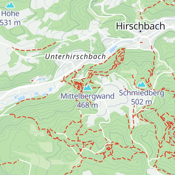 Map of Mittelbergwand