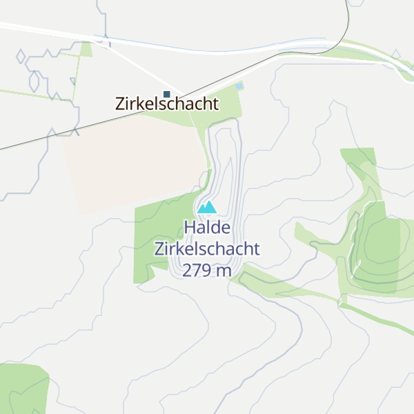 Map of Halde Zirkelschacht