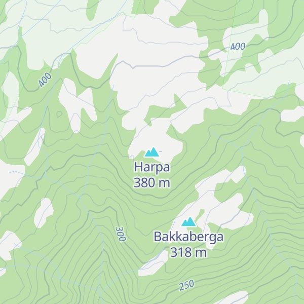Map of Harpa
