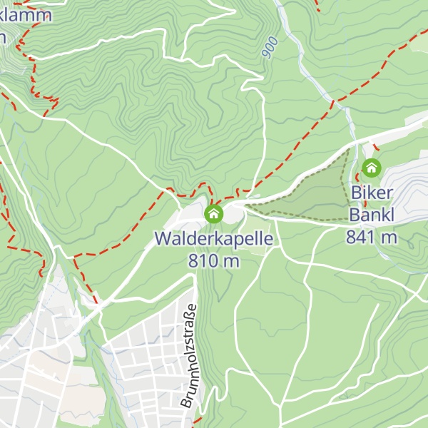 Map of Walderkapelle