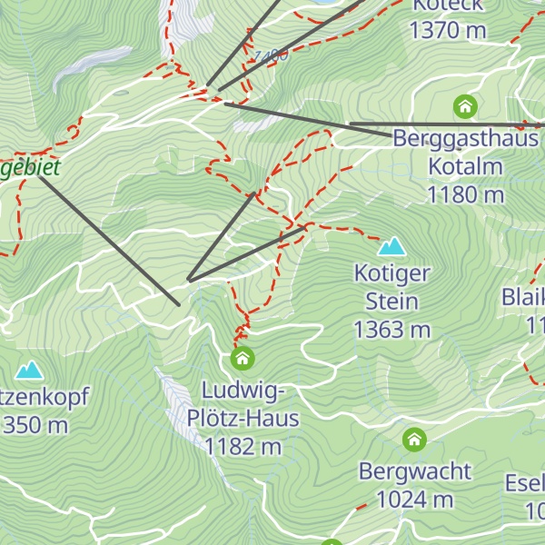 Map of Florianshütte