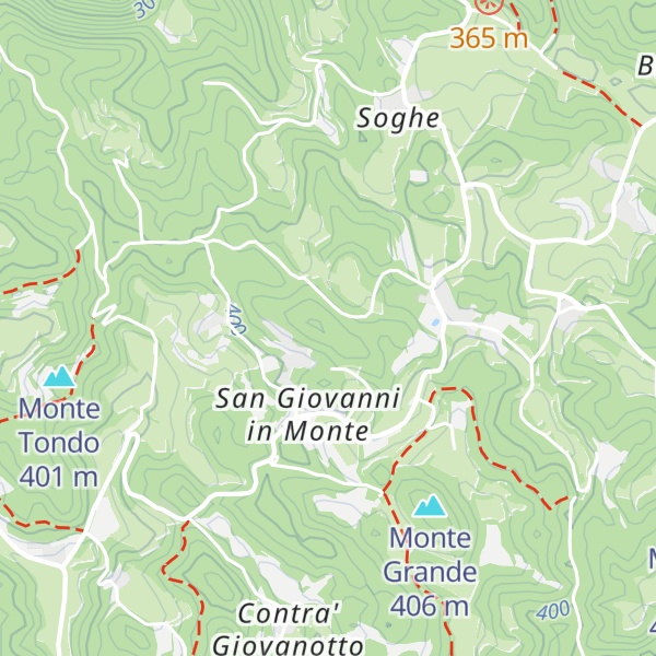 Map of Monte Lungo