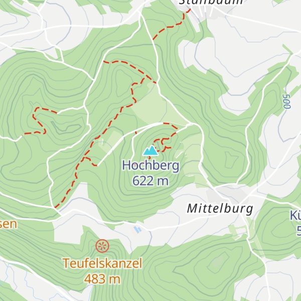 Map of Hochberg