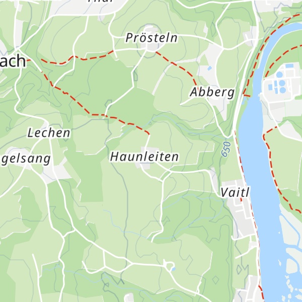Map of Haunleiten