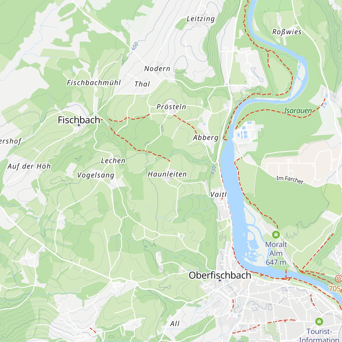 Haunleiten map