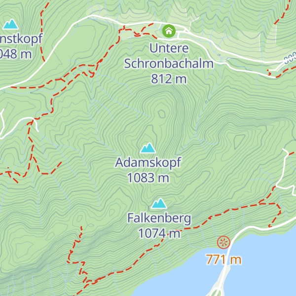 Map of Adamskopf