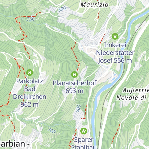 Map of Planatscherhof