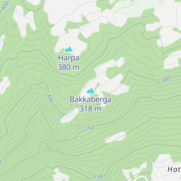 Map of Bakkaberga