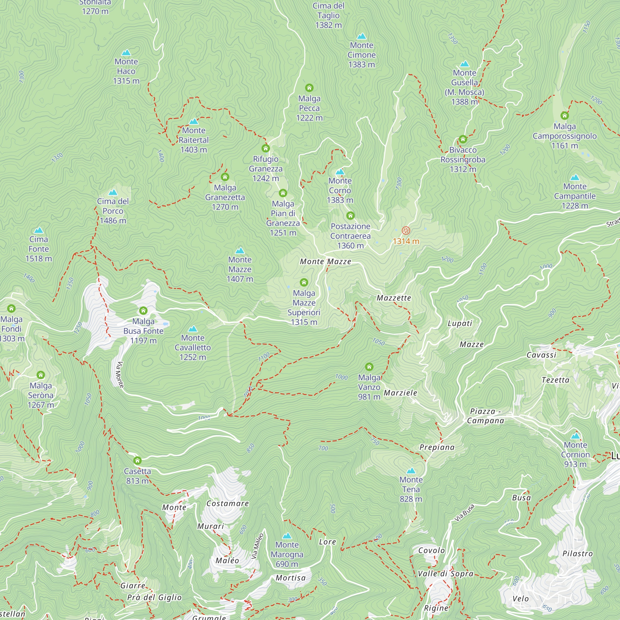 Casello del Guardia map