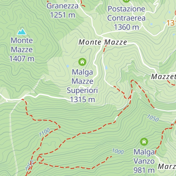 Map of Casello del Guardia