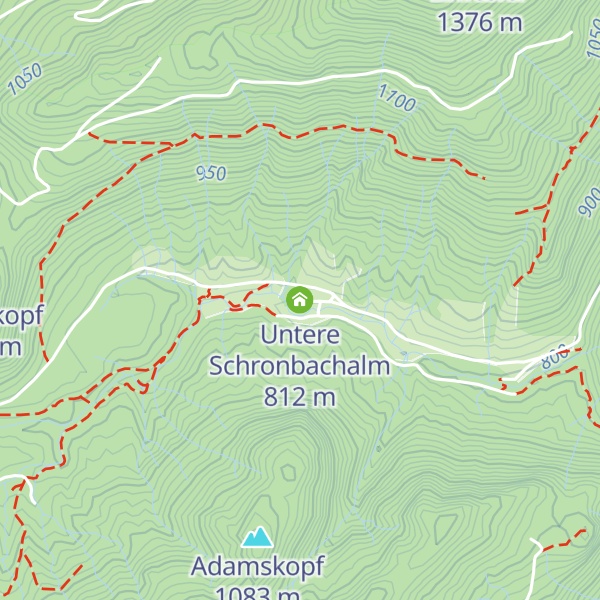 Map of Untere Schronbachalm