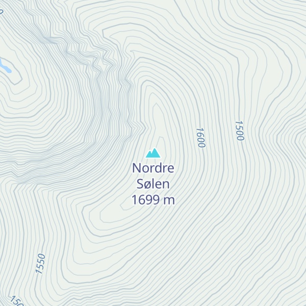 Map of Nordre Sølen