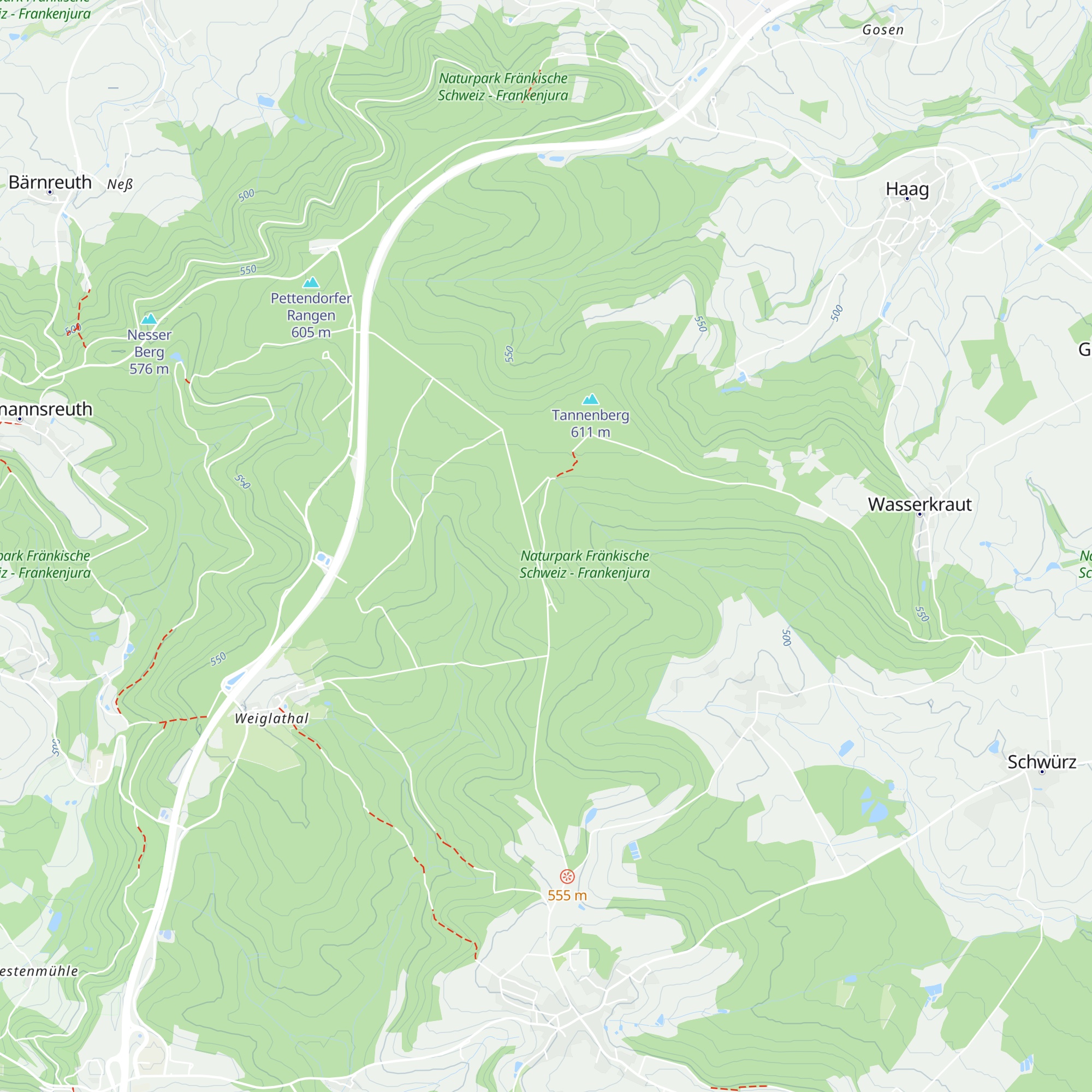 Andreas-Birkner-Hütte map