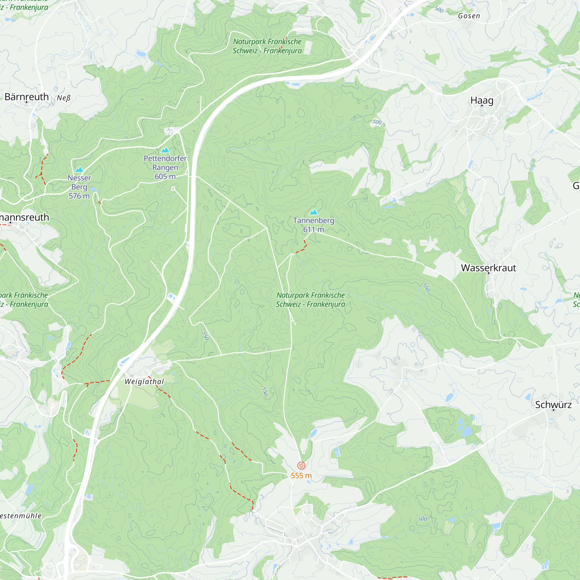 Andreas-Birkner-Hütte map