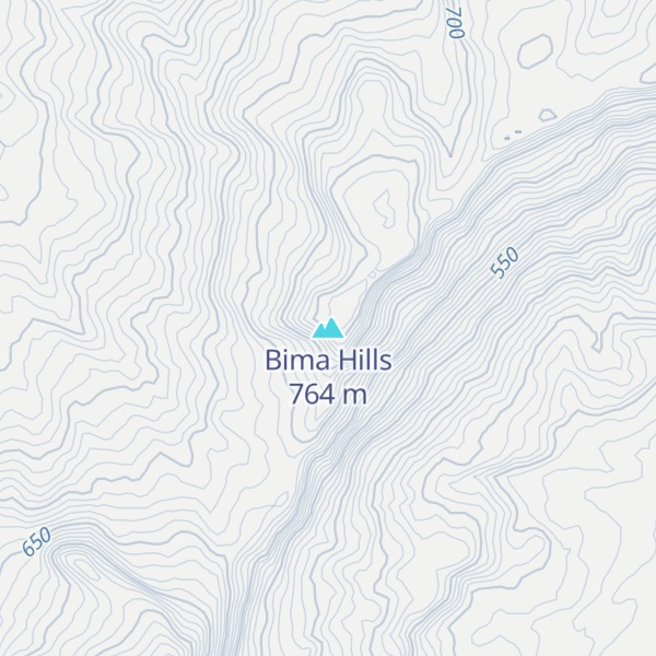 Map of Bima Hills