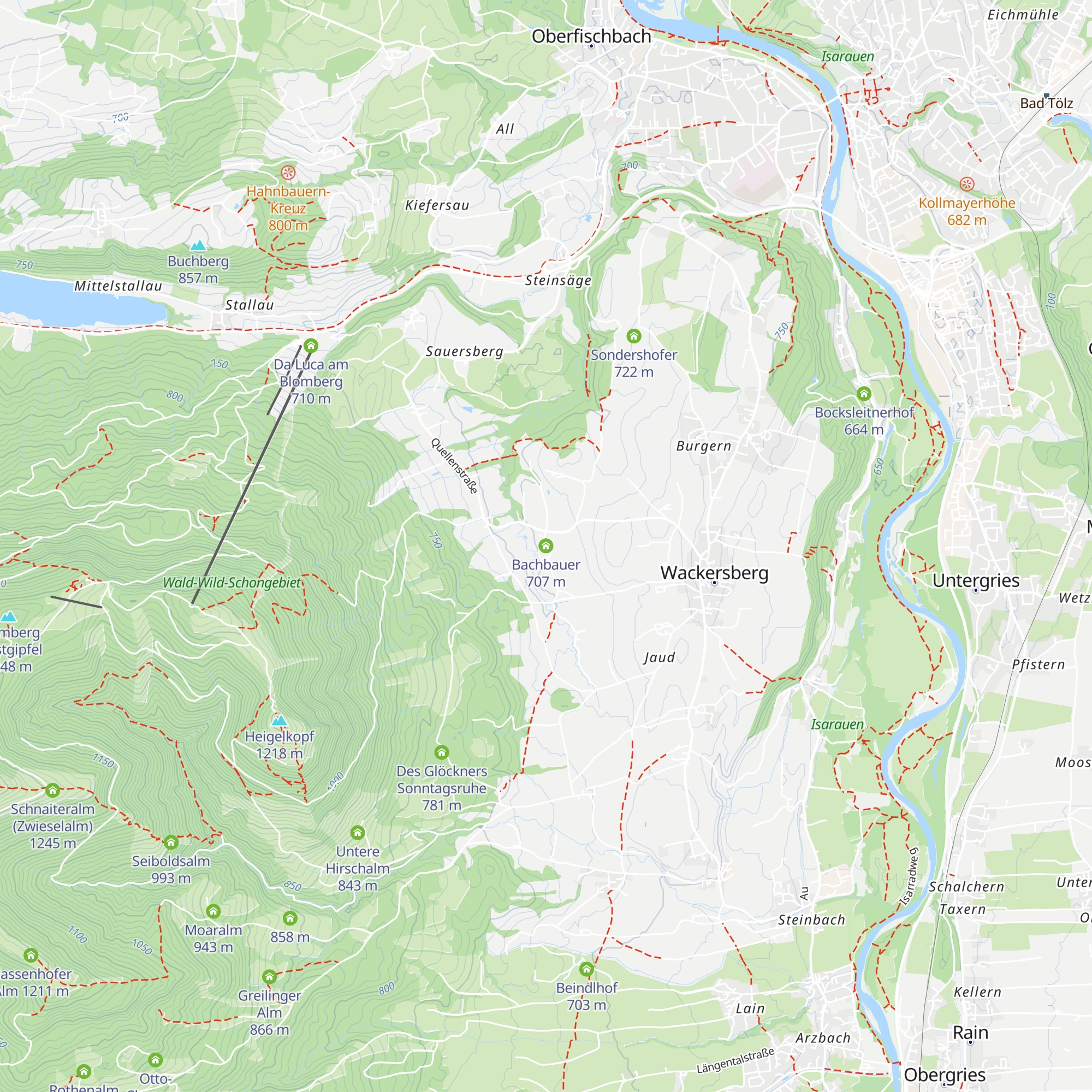 Bachbauer map