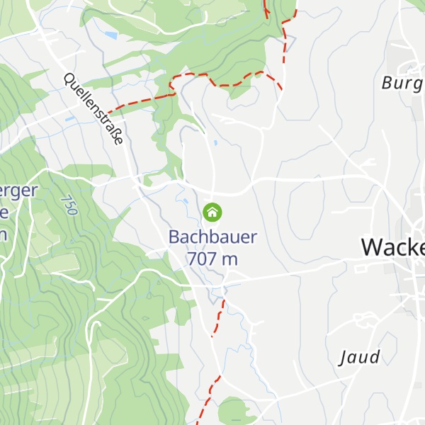 Map of Bachbauer