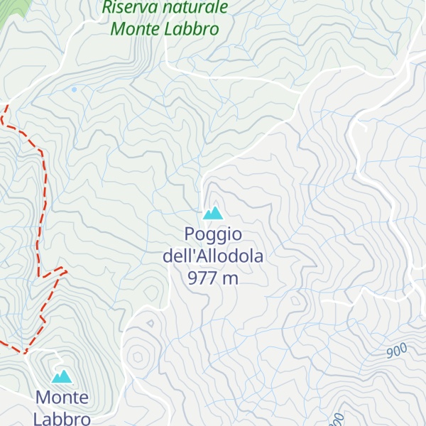Map of Poggio dell'Allodola