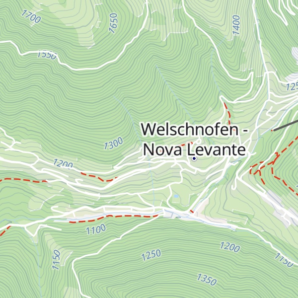 Map of Berghaus Rosengarten