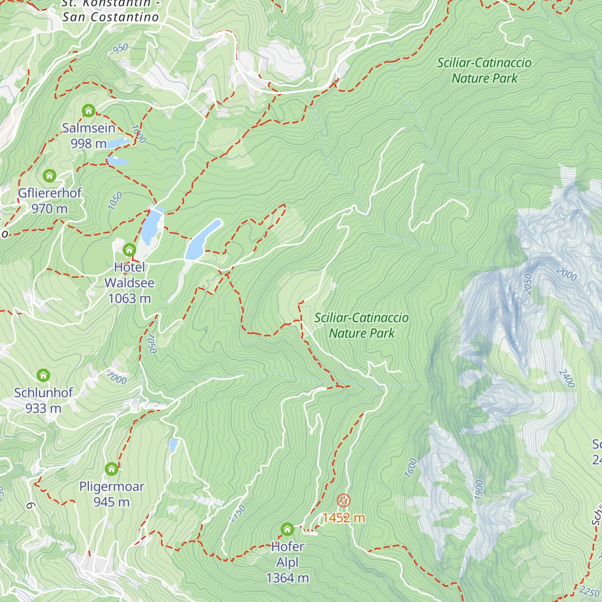 Tuffalm map