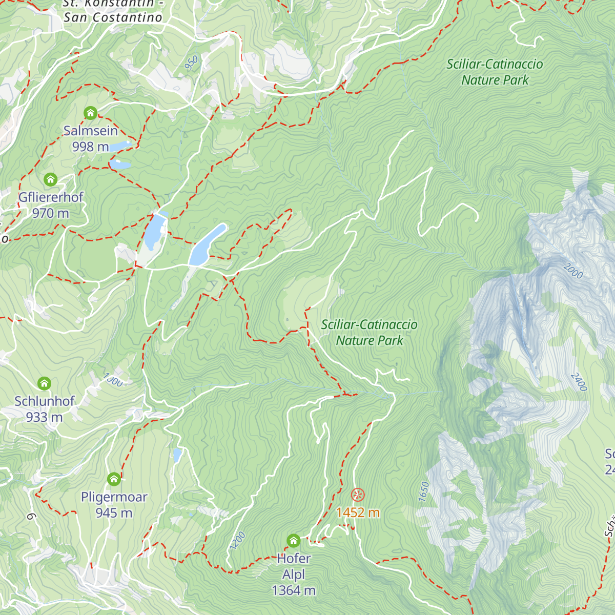 Tuffalm map