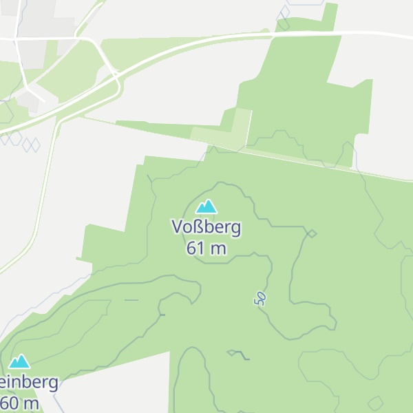 Map of Voßberg