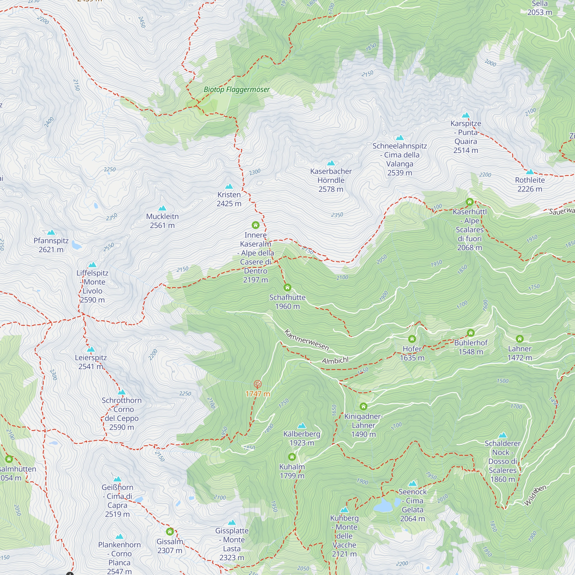 Schafhütte map