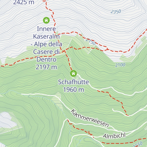 Map of Schafhütte