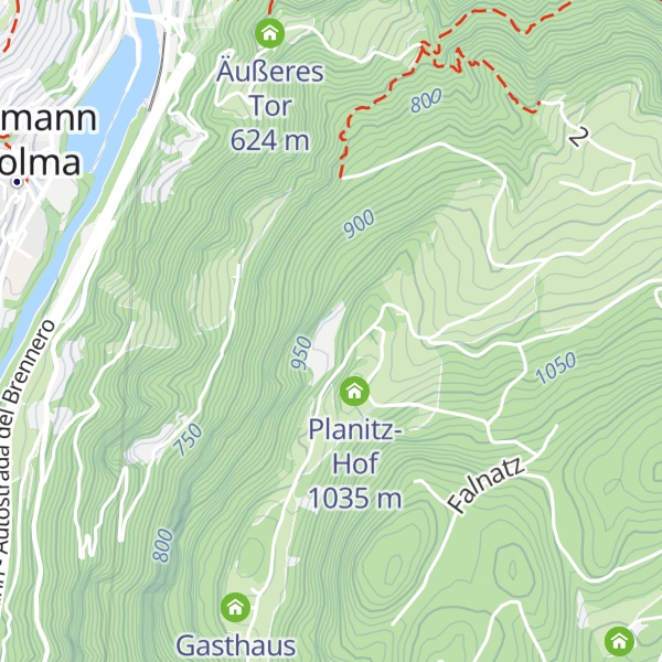 Map of Moarl Hof