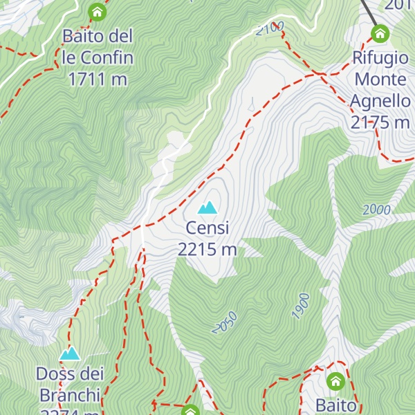 Map of Censi