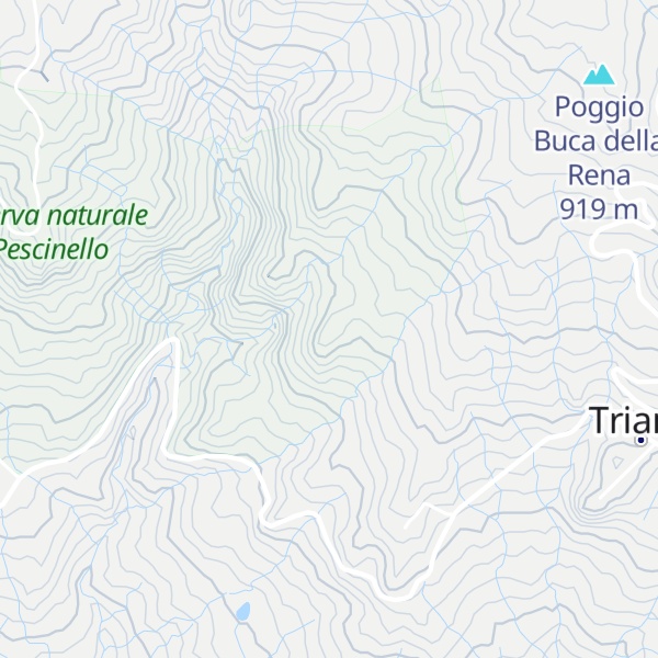 Map of I Poggi