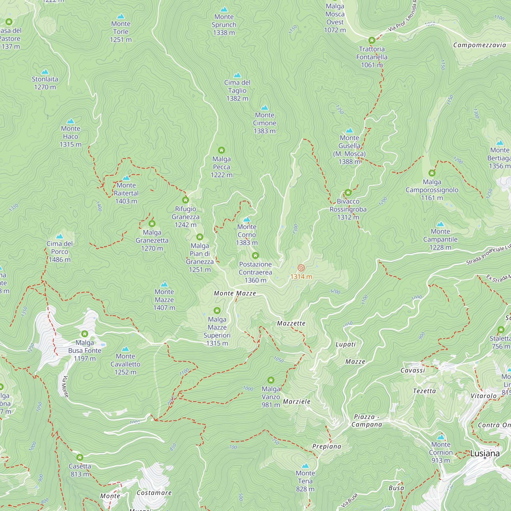 Postazione Contraerea map