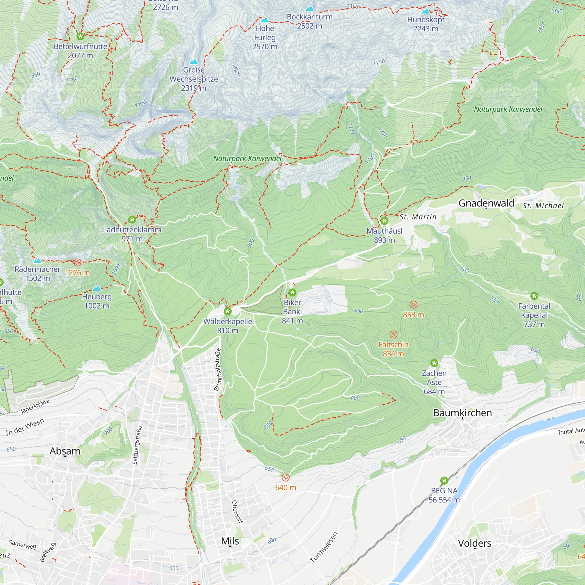 Biker Bankl map