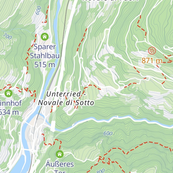 Map of Burgstallerhäusl