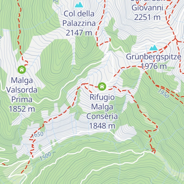 Map of Bivacco Rifugio Consèria