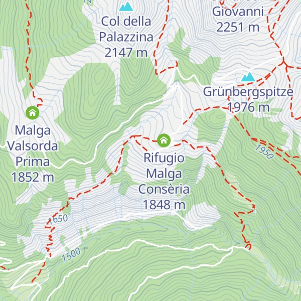 Map of Malga Conseria