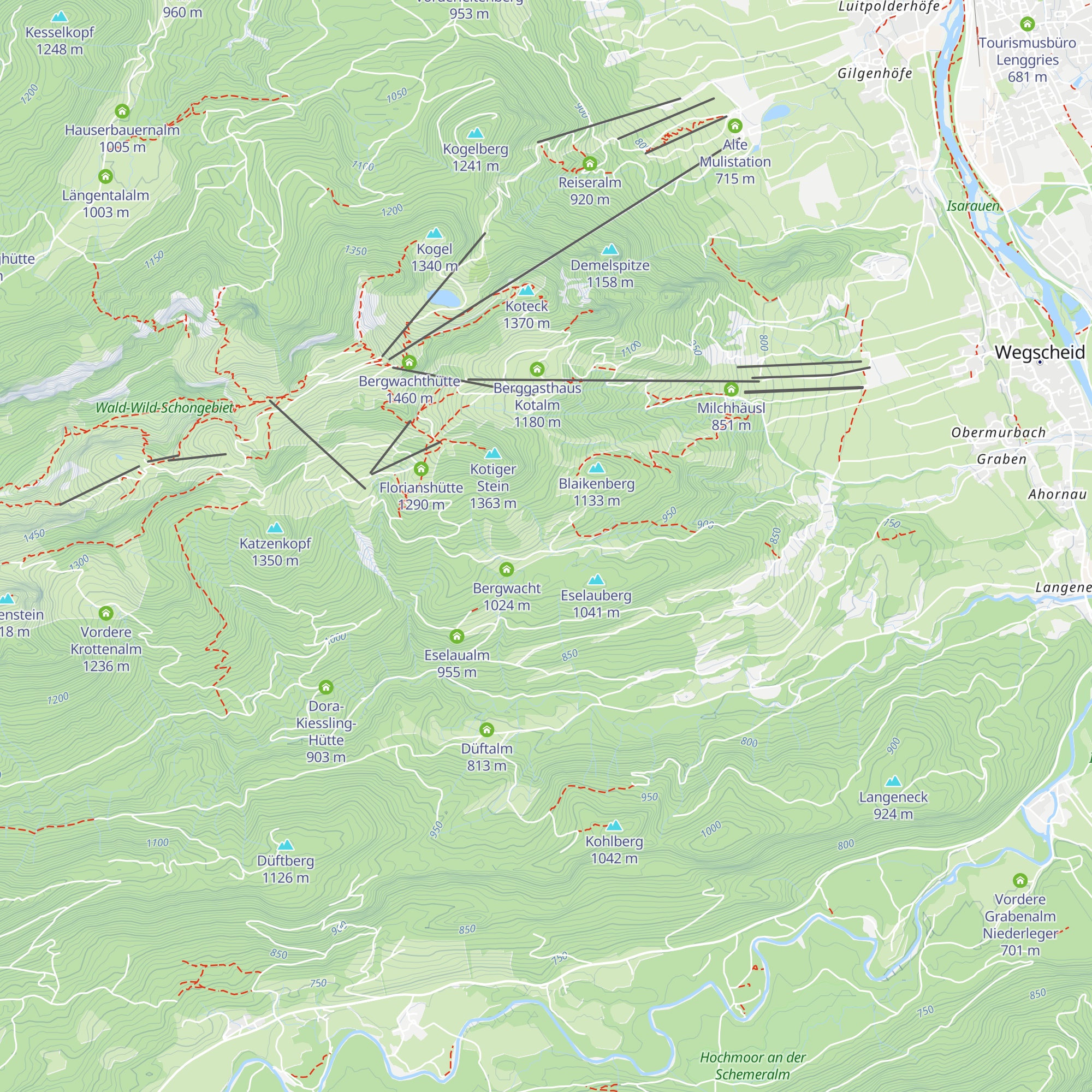 Filzalmhütte map