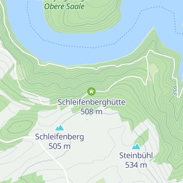 Map of Schleifenberghütte