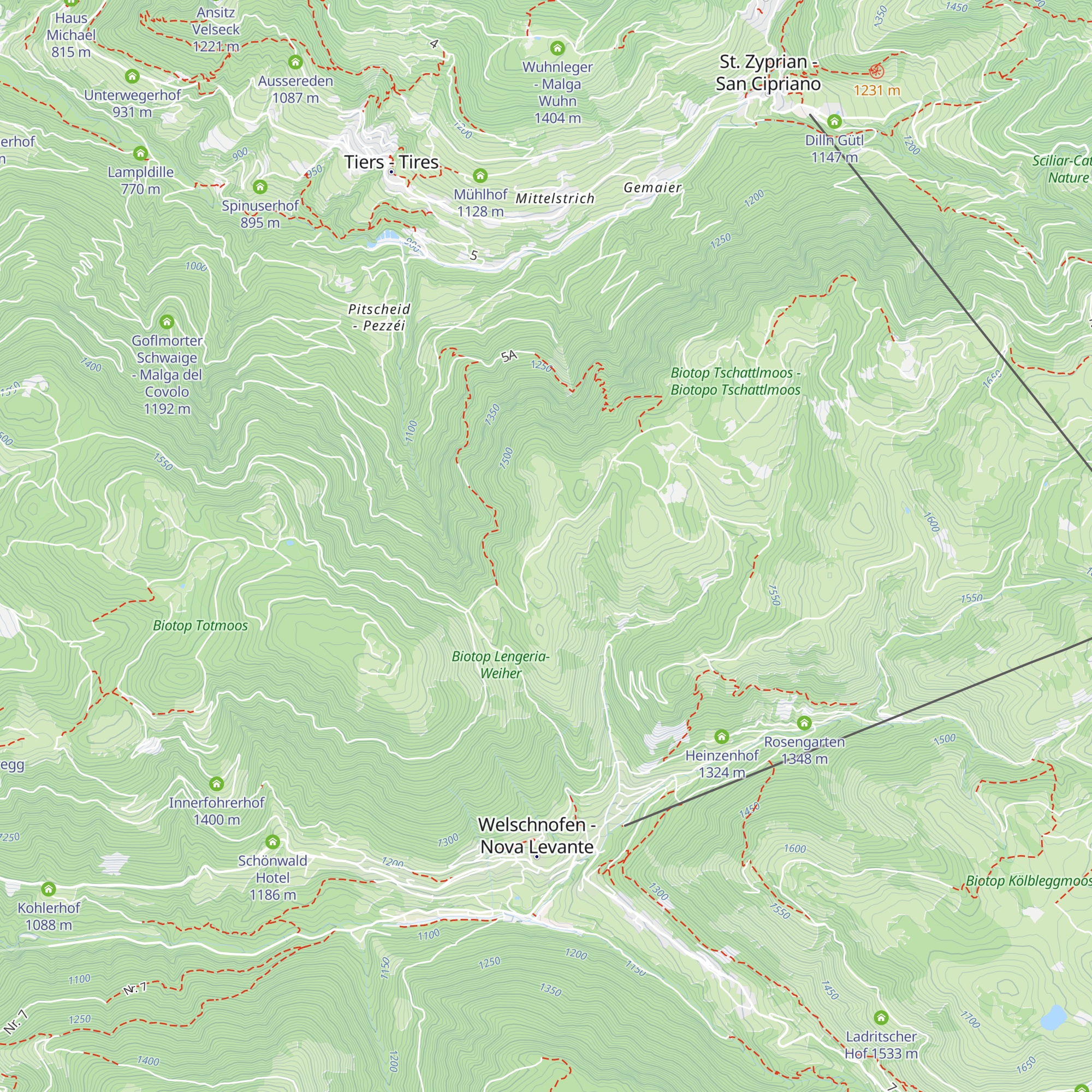Schillerhof map