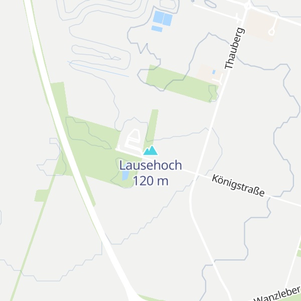 Map of Lausehoch