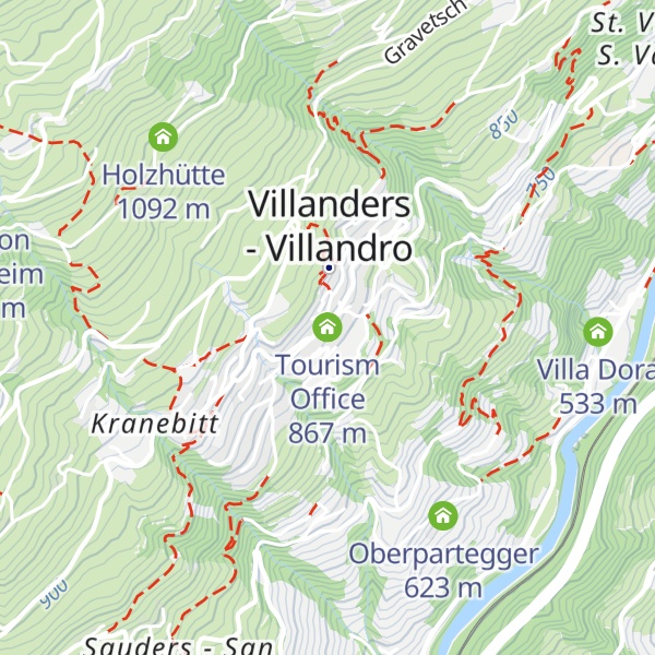 Map of Tourism Office