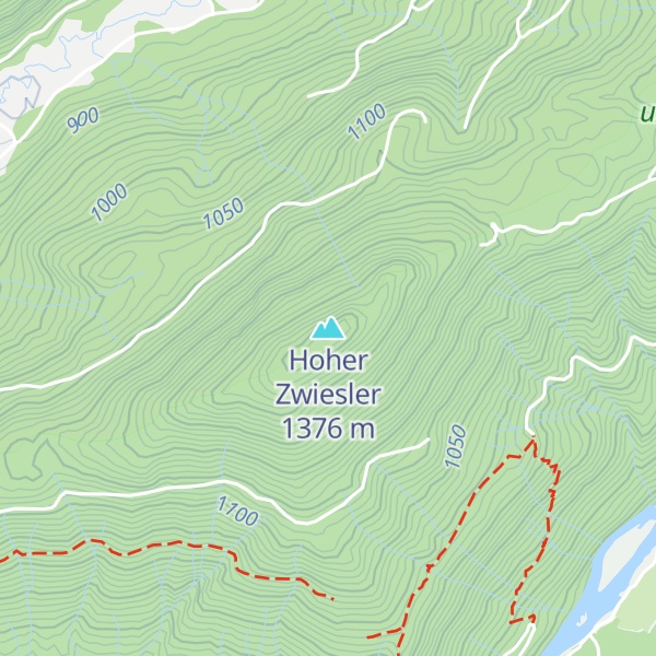 Map of Hoher Zwiesler